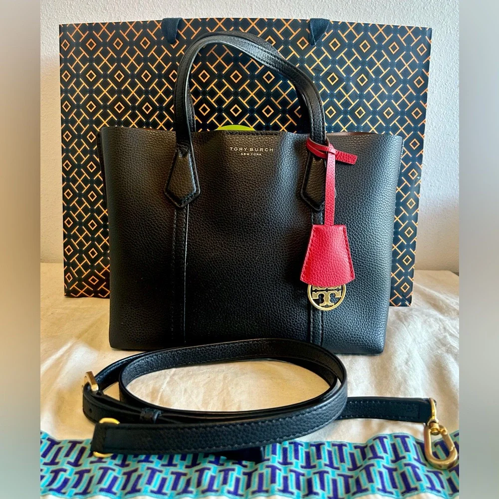 Tory Burch Perry tote bag with crossbody strap - Picture 7 of 7